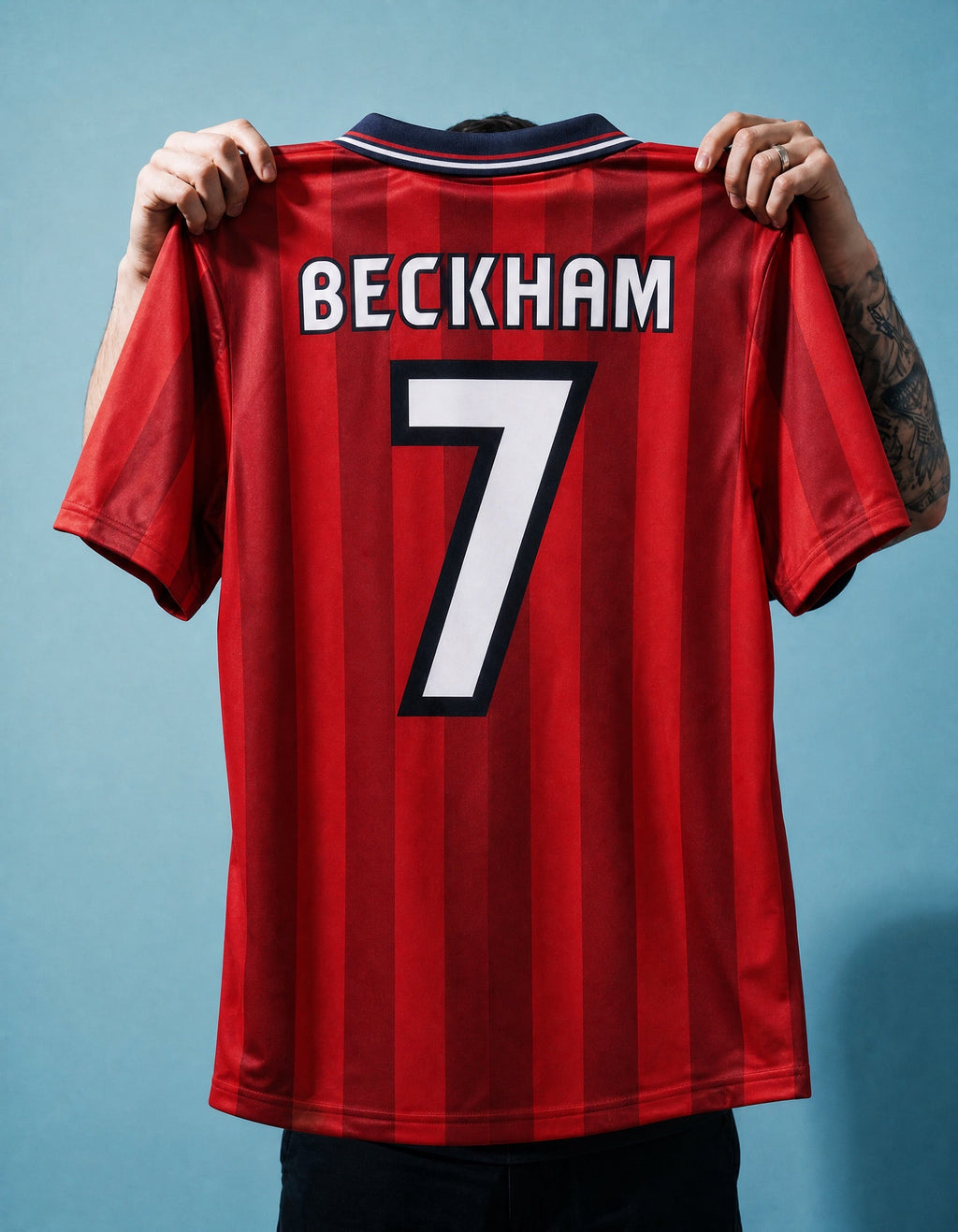 Beckham England Away Jersey 1998 — image 4