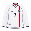 Beckham England Home Long Jersey 2002 — image 1