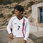 Beckham England Home Long Jersey 2002 — image 3