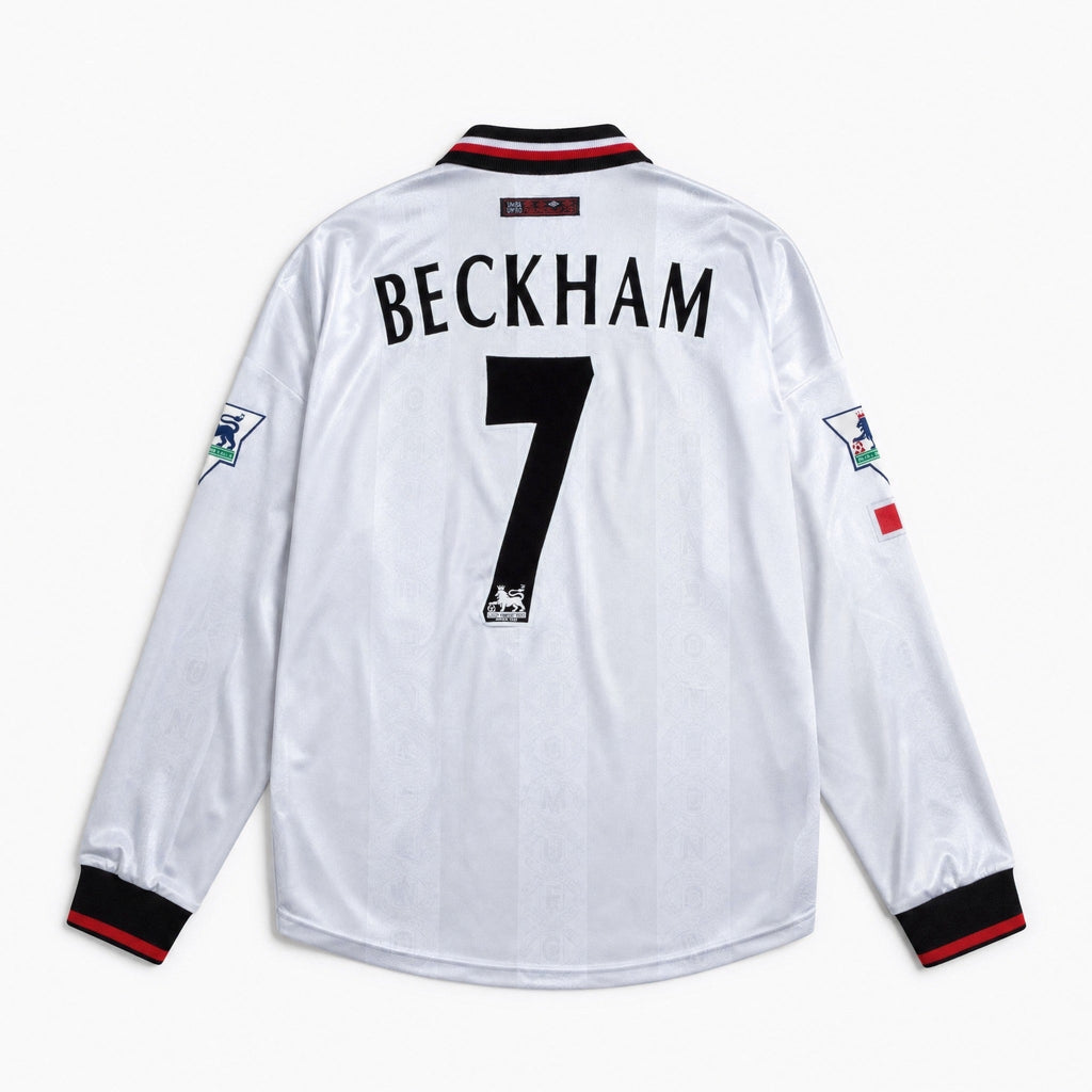 Beckham Manchester United Long-Sleeve Away Jersey 1998/99 — image 2