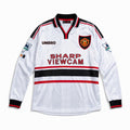 Beckham Manchester United Long-Sleeve Away Jersey 1998/99 — image 1
