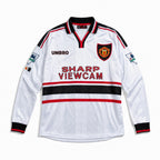 Beckham Manchester United Long-Sleeve Away Jersey 1998/99 — image 1