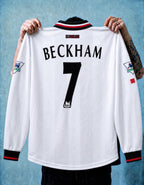 Beckham Manchester United Long-Sleeve Away Jersey 1998/99 — image 4