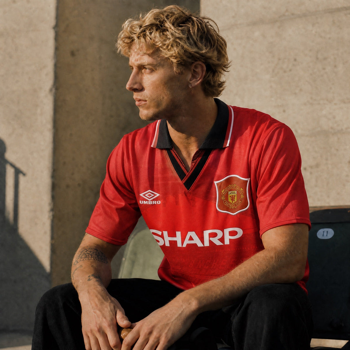 Beckham Manchester United Home Jersey 1994/95 — image 3
