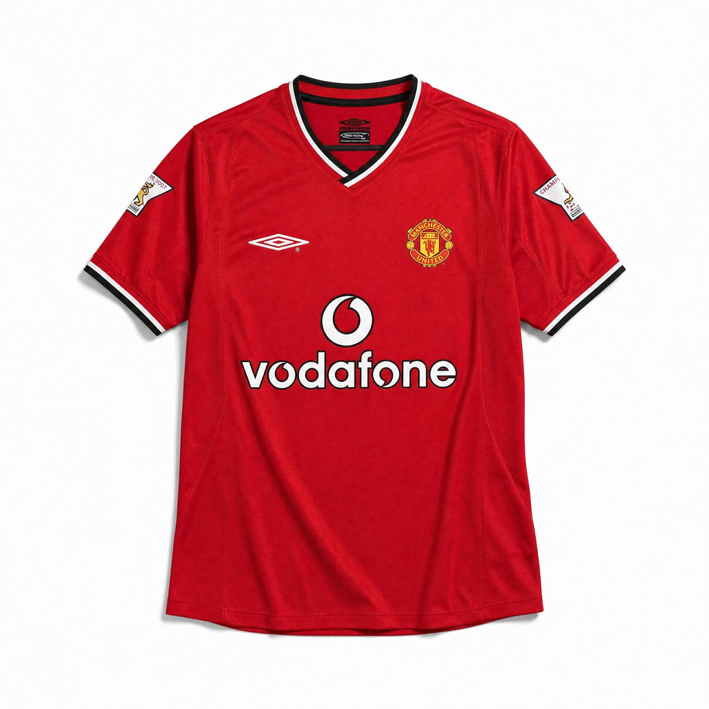 Beckham Manchester United Home Jersey 2001/02 — image 1