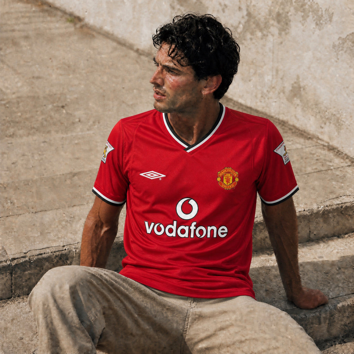 Beckham Manchester United Home Jersey 2001/02 — image 3
