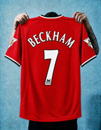 Beckham Manchester United Home Jersey 2001/02 — image 4