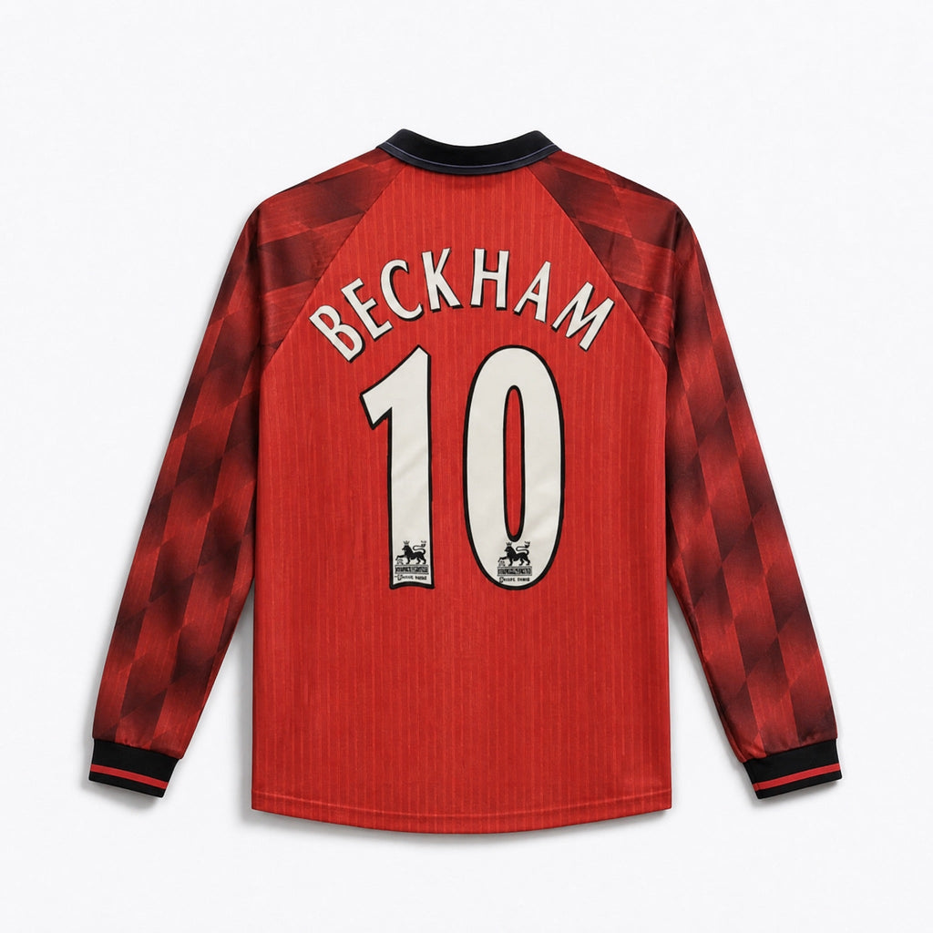 Beckham Manchester United Long-Sleeve Home Jersey 1996/97 — image 2