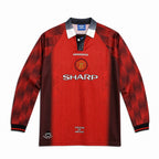 Beckham Manchester United Long-Sleeve Home Jersey 1996/97 — image 1