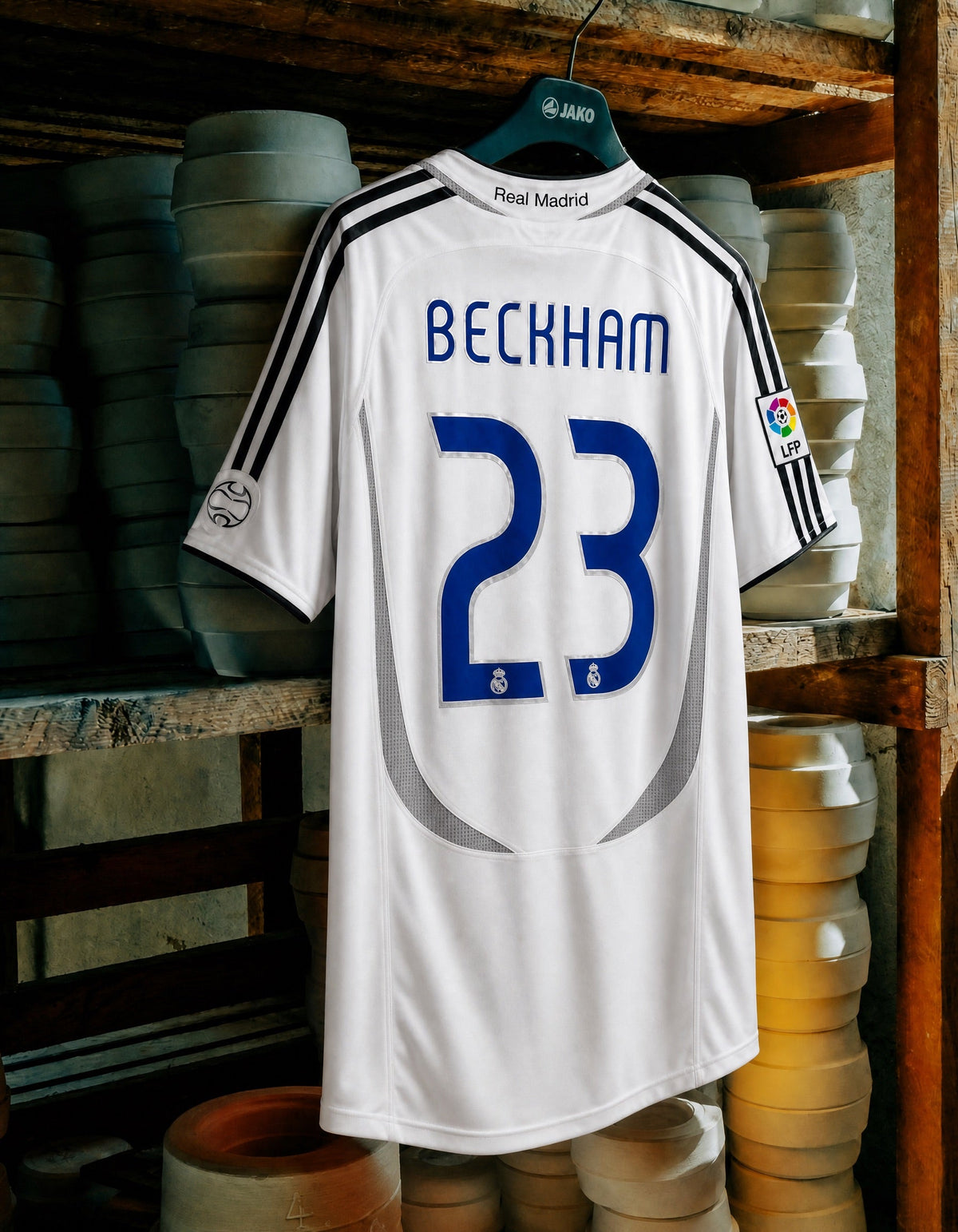 Beckham Real Madrid Home Jersey 2006/07 — image 4