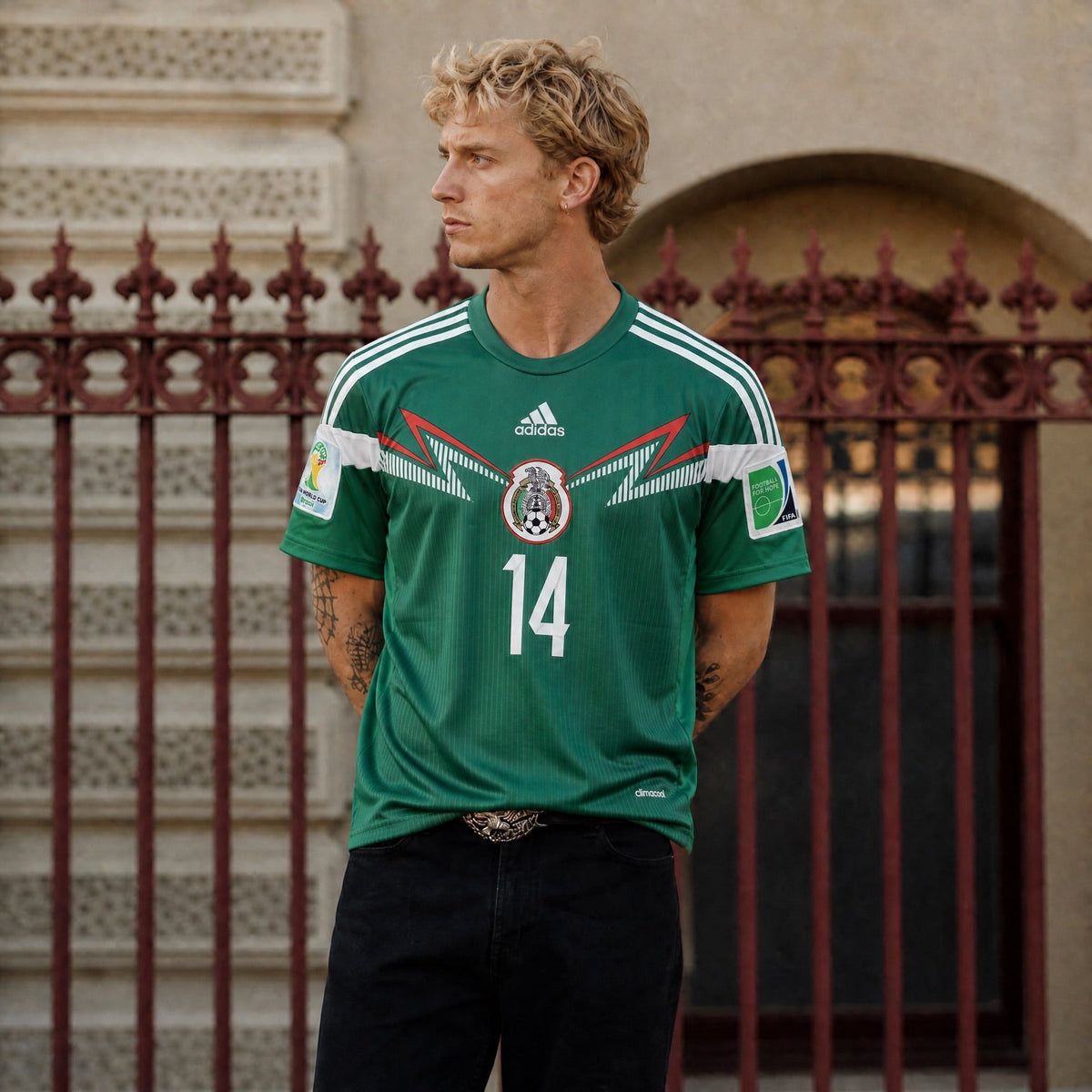 Maglia Chicharito Messico Home 2014 World Cup