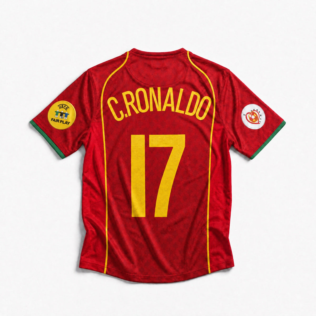 Cristiano Ronaldo CR7 Portugal Home Jersey 2004 — image 2