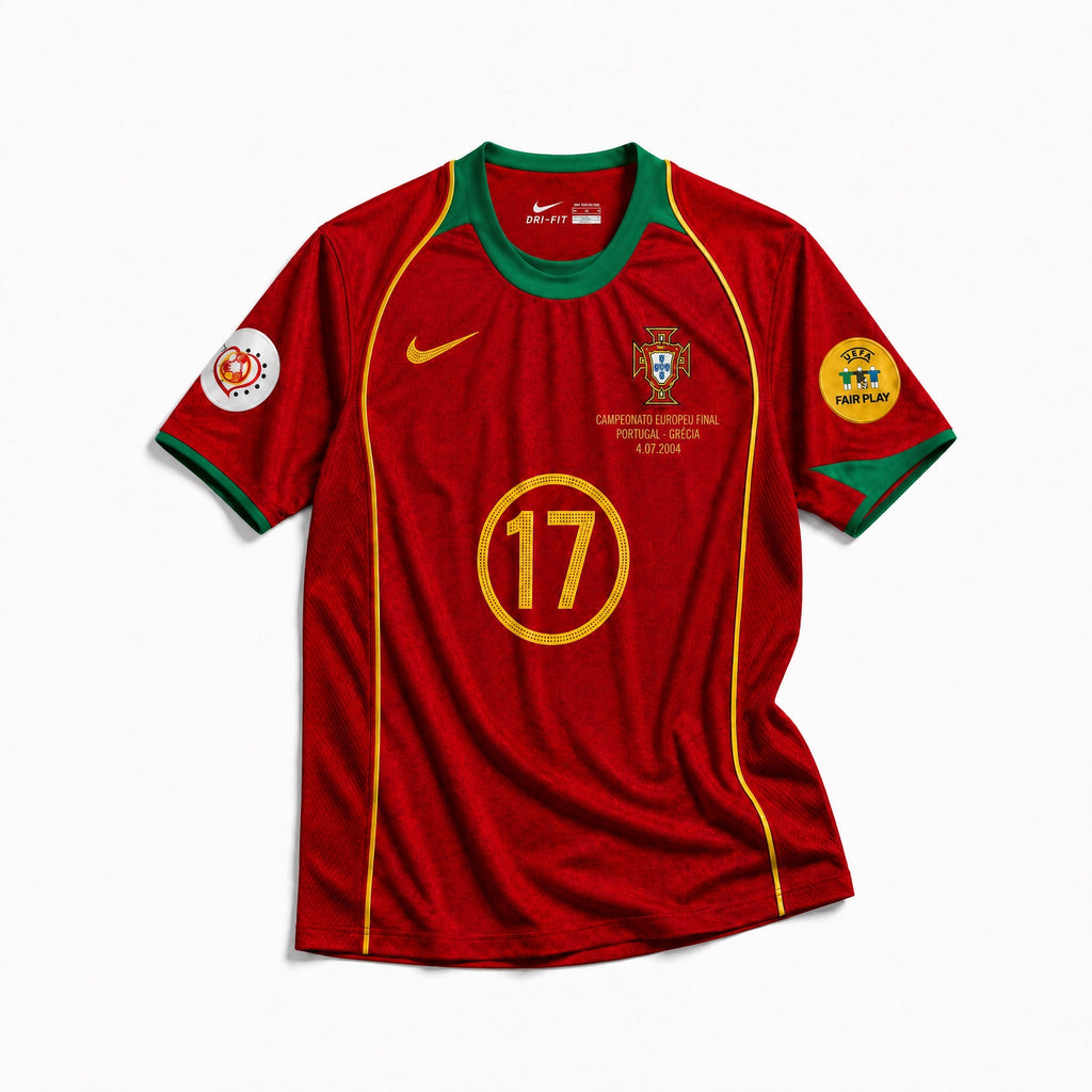 Cristiano Ronaldo CR7 Portugal Home Jersey 2004 — image 1