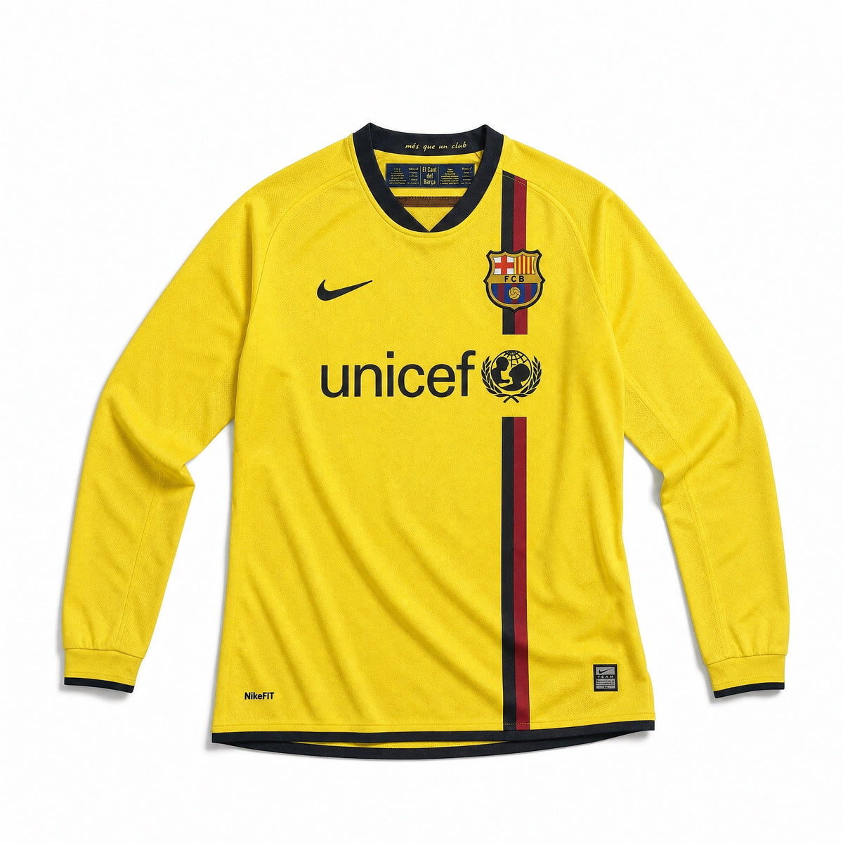 Henry Barcelona Away Long Jersey 2008/09 — image 1