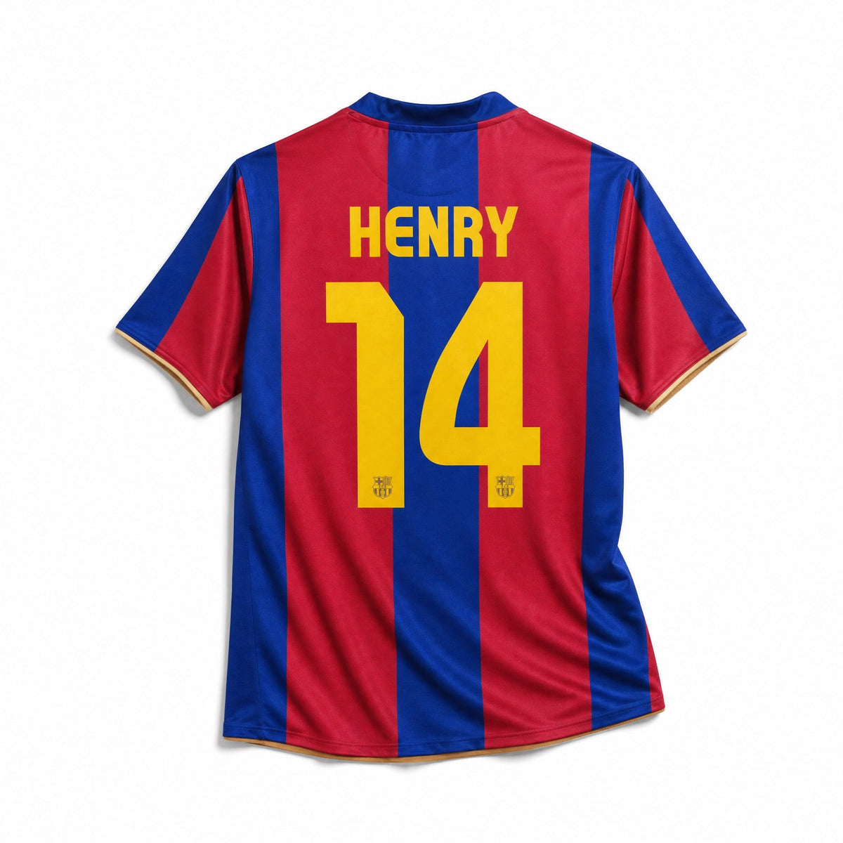 Henry Barcelona Home Jersey 2007/08 — image 2