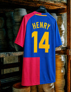 Henry Barcelona Home Jersey 2008/09 — image 4
