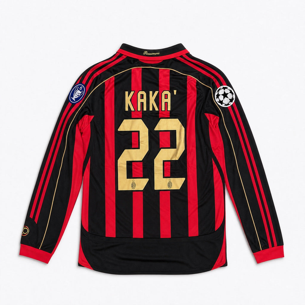 Kaká AC Milan Home Long-Sleeve Jersey 2006/07 — image 2