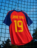 Lamine Yamal Spain Home Jersey 2026 World Cup Winner (2 Stars)