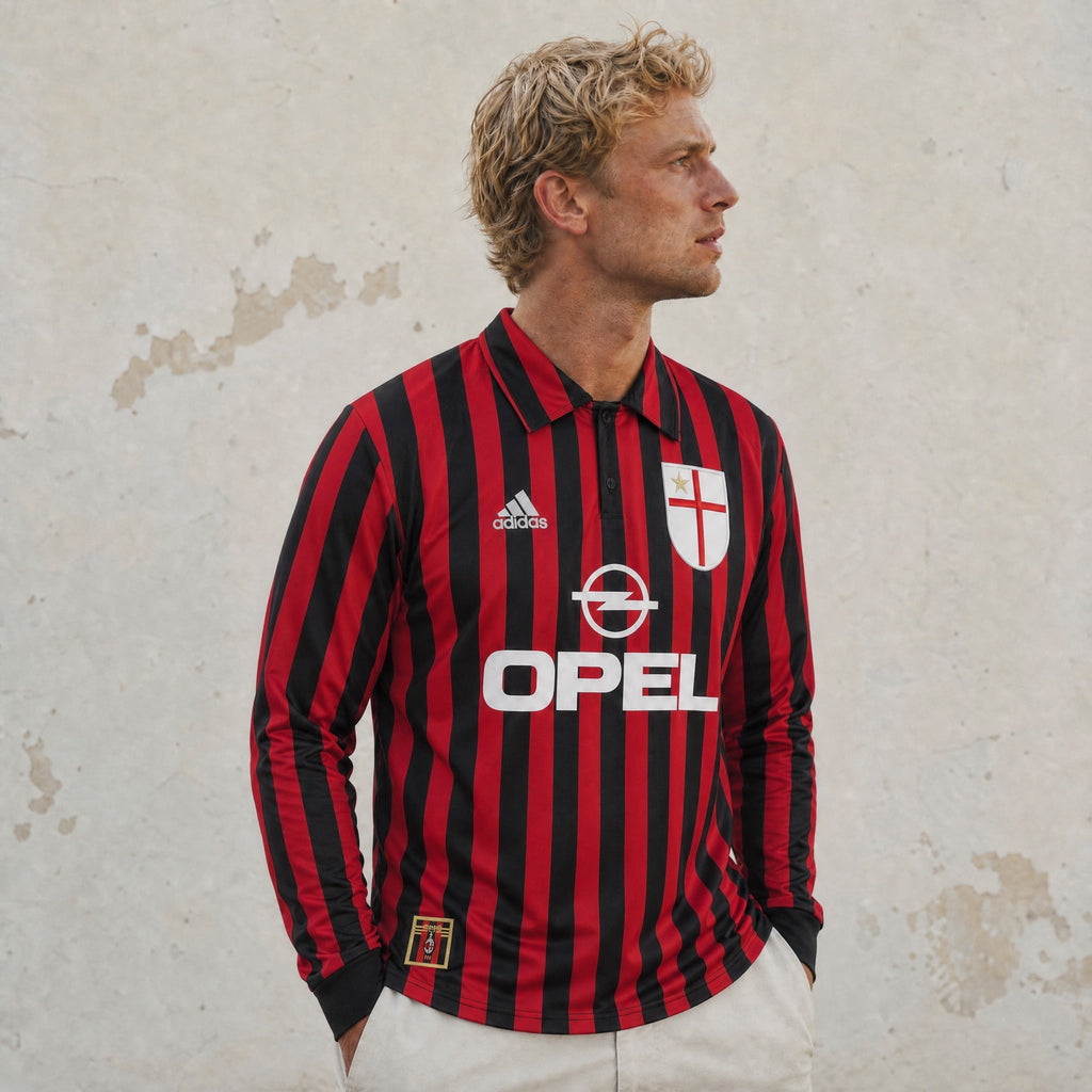 Maglia Maldini Milan Home Long 1999/00