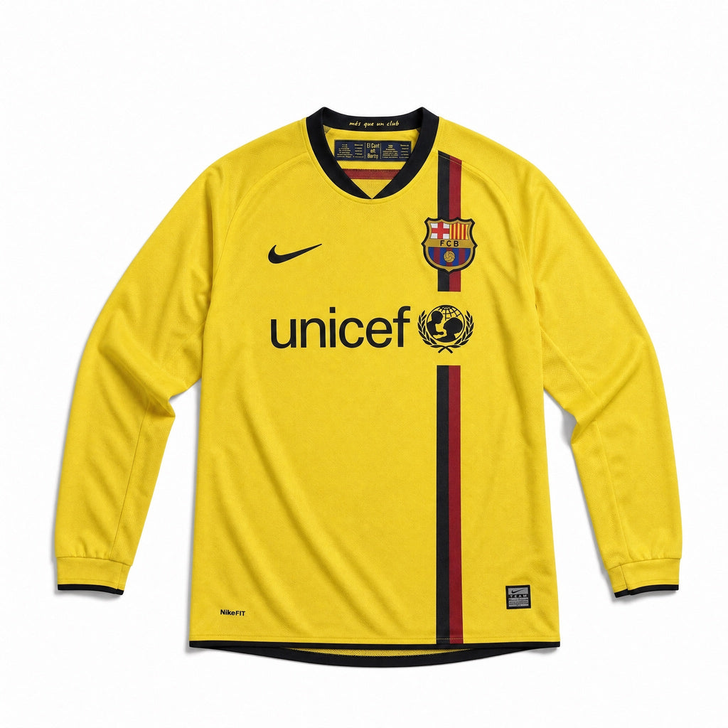 Messi Barcelona Away Long Jersey 2008/09 — image 1