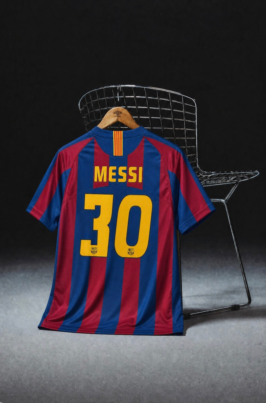 Messi Barcelona Home Jersey Champions League 2005/06 — image 4