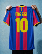 Maglia Messi Barcellona Home Finale UCL 2010/11