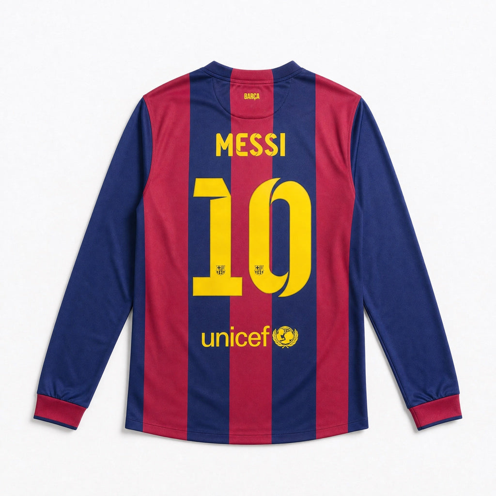 Messi Barcelona Home Long Jersey 2014/15 — image 2