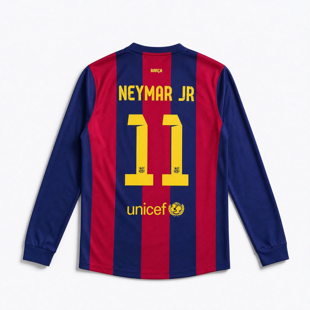 Neymar Barcelona Home Long Sleeve Jersey 2014/15 — image 2
