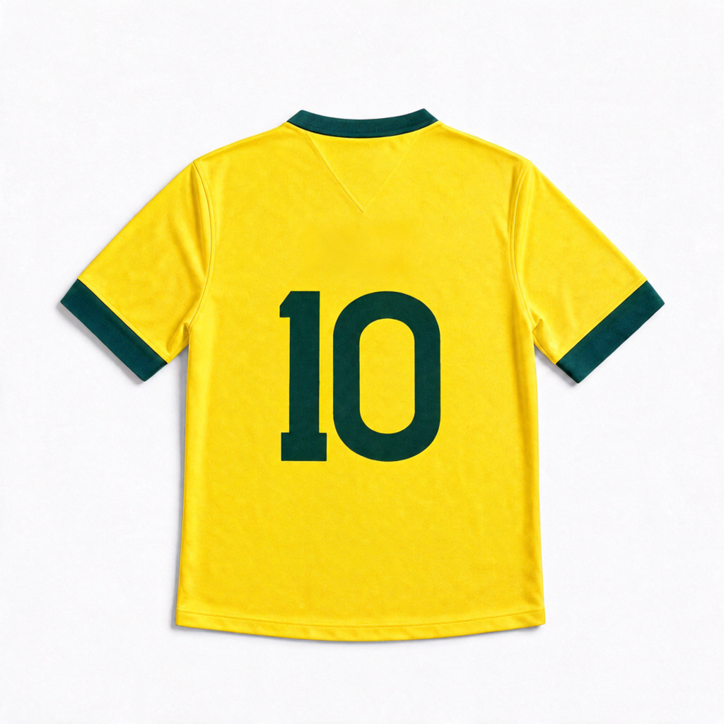 Pelé Brazil Home Jersey 1970 — image 2