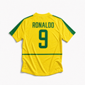 Ronaldo R9 Brazil Home 2002 Jersey — image 1