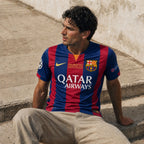 Suarez Barcelona Home Jersey UCL Final 2014/15 — image 3