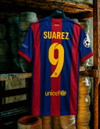 Maglia Suarez Barcellona Home Final UCL 2014/15