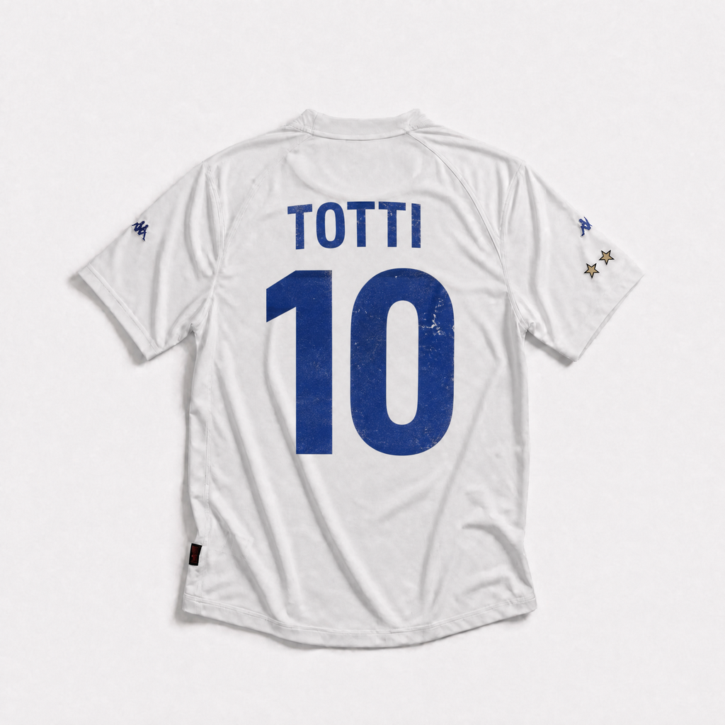 Totti Italy Away Jersey 2000 — image 2