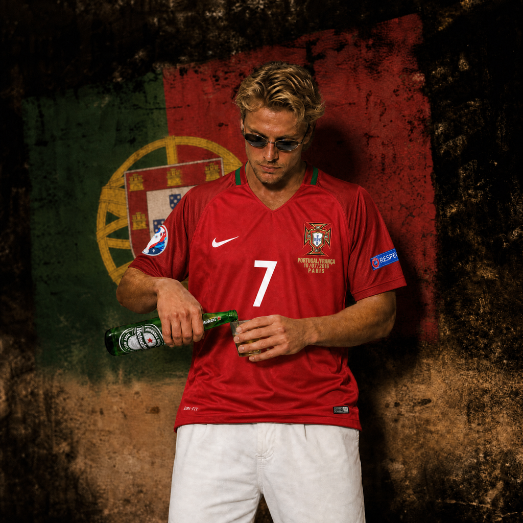 Maglia Cristiano Ronaldo CR7 Portogallo Home 2016