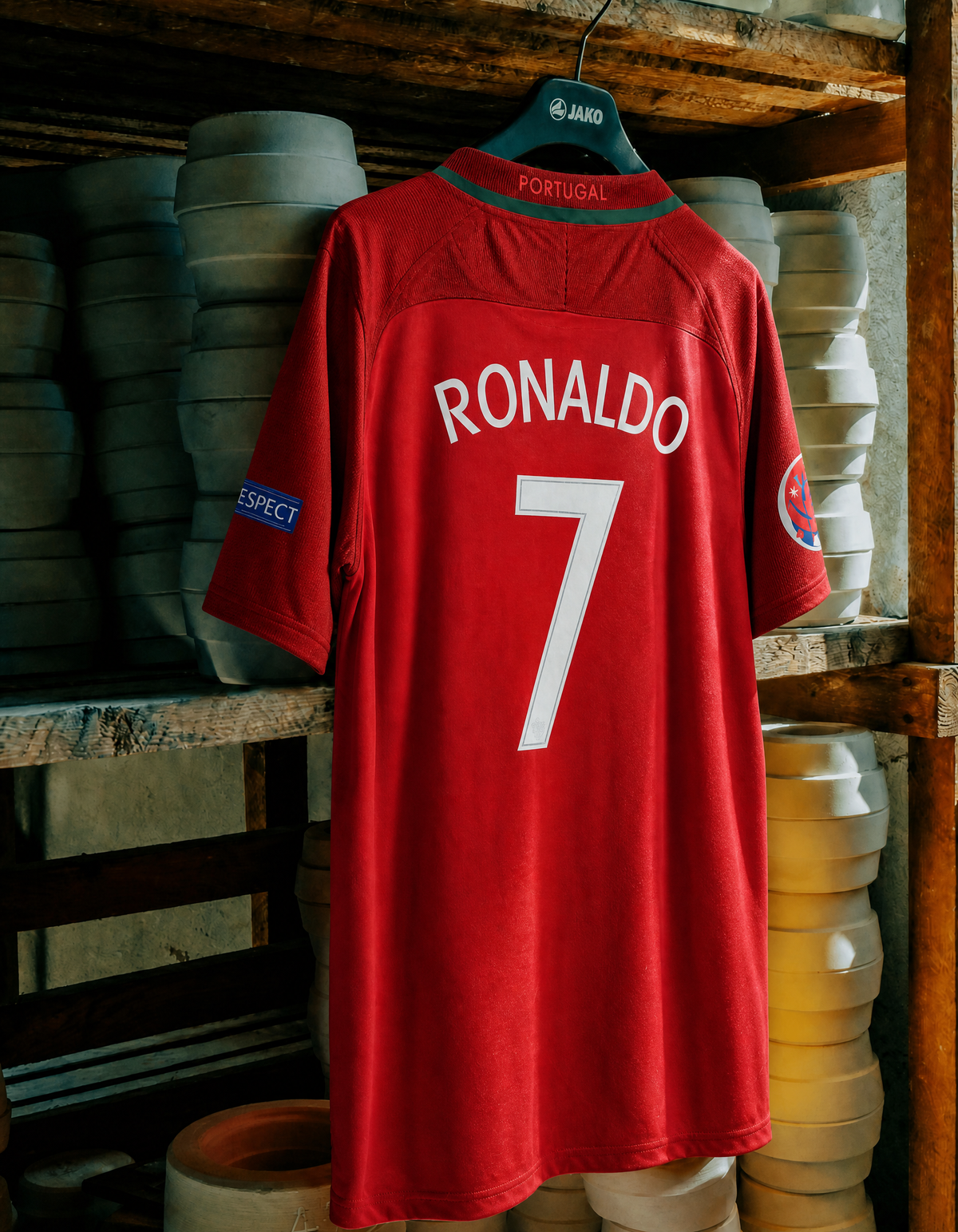 Maglia Cristiano Ronaldo CR7 Portogallo Home 2016