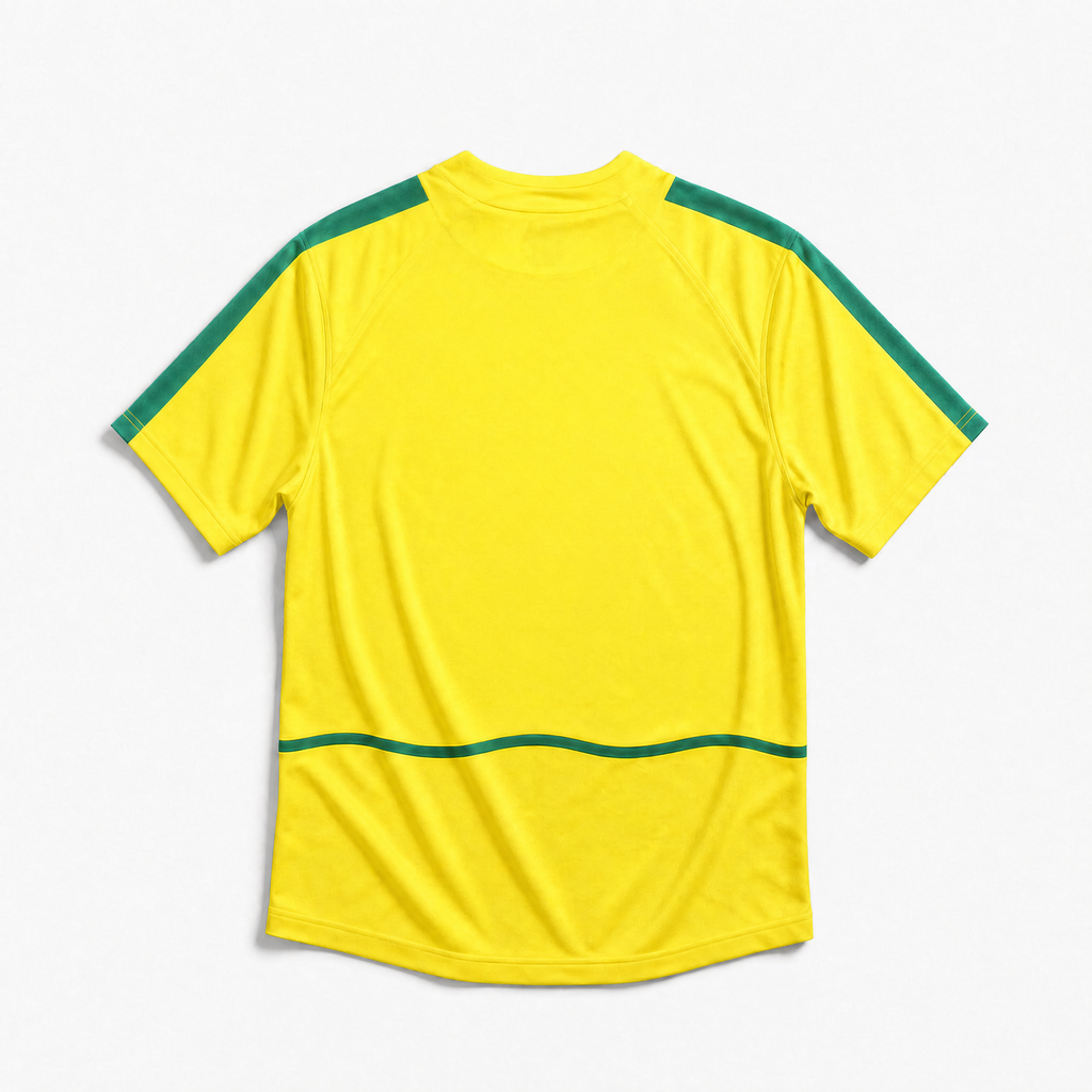 Kaká Brazil Home Jersey 2002 — image 5