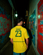 Kaká Brazil Home Jersey 2002 — image 3