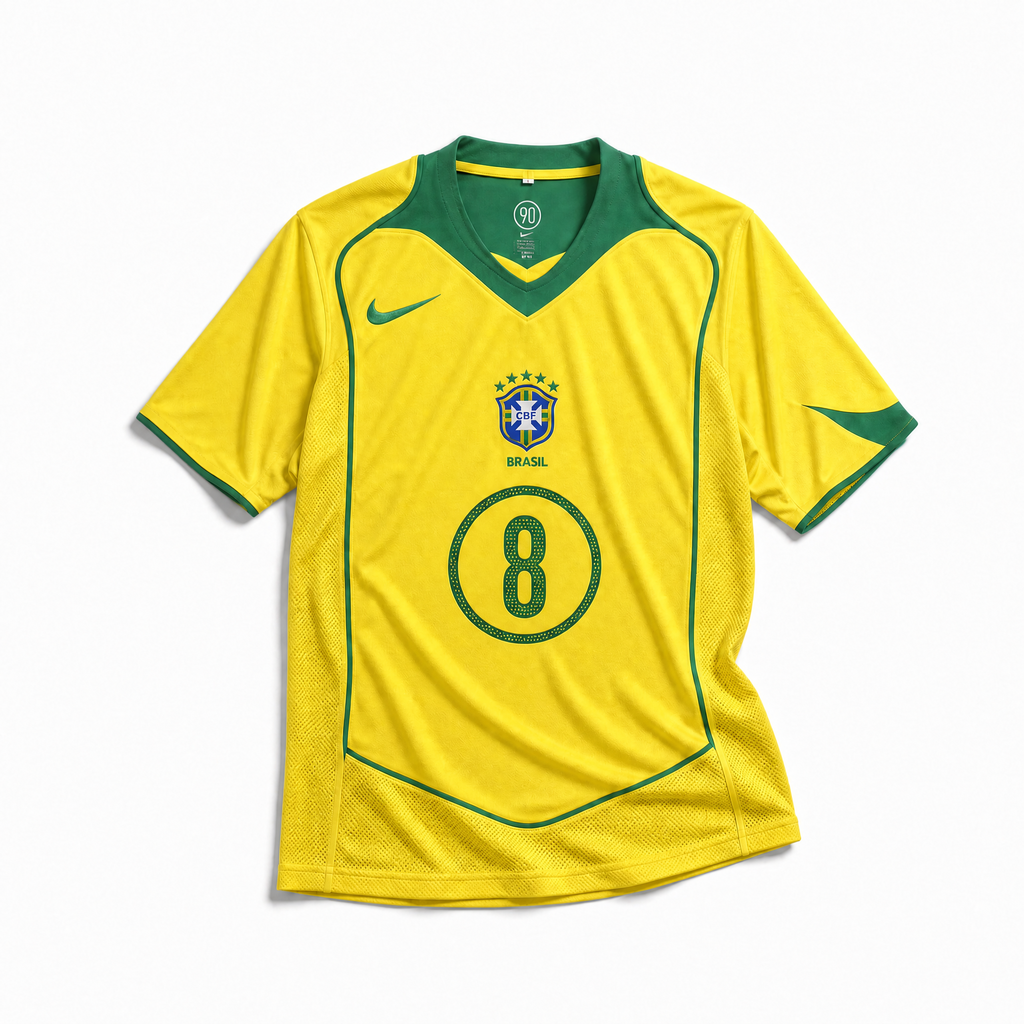 Kaká Brazil Home Jersey 2004 — image 1