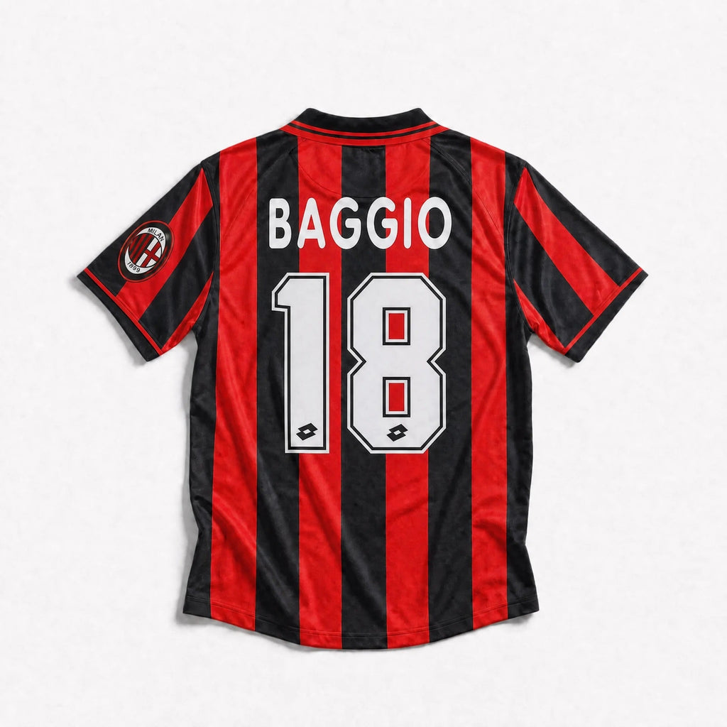 Baggio Milan Home Jersey 1996/97 — image 2