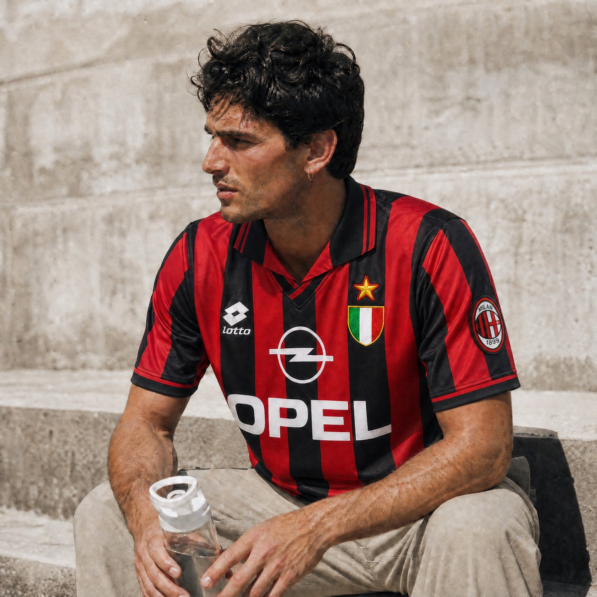 Baggio Milan Home Jersey 1996/97 — image 3