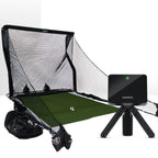 Garmin Approach R10 Golf Launch Monitor Home Net Studio with The Net Return Premium Hitting Net Package