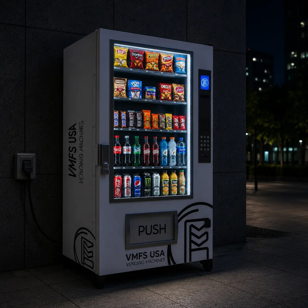Outdoor Seaga ENV5C Combo Vending Machine