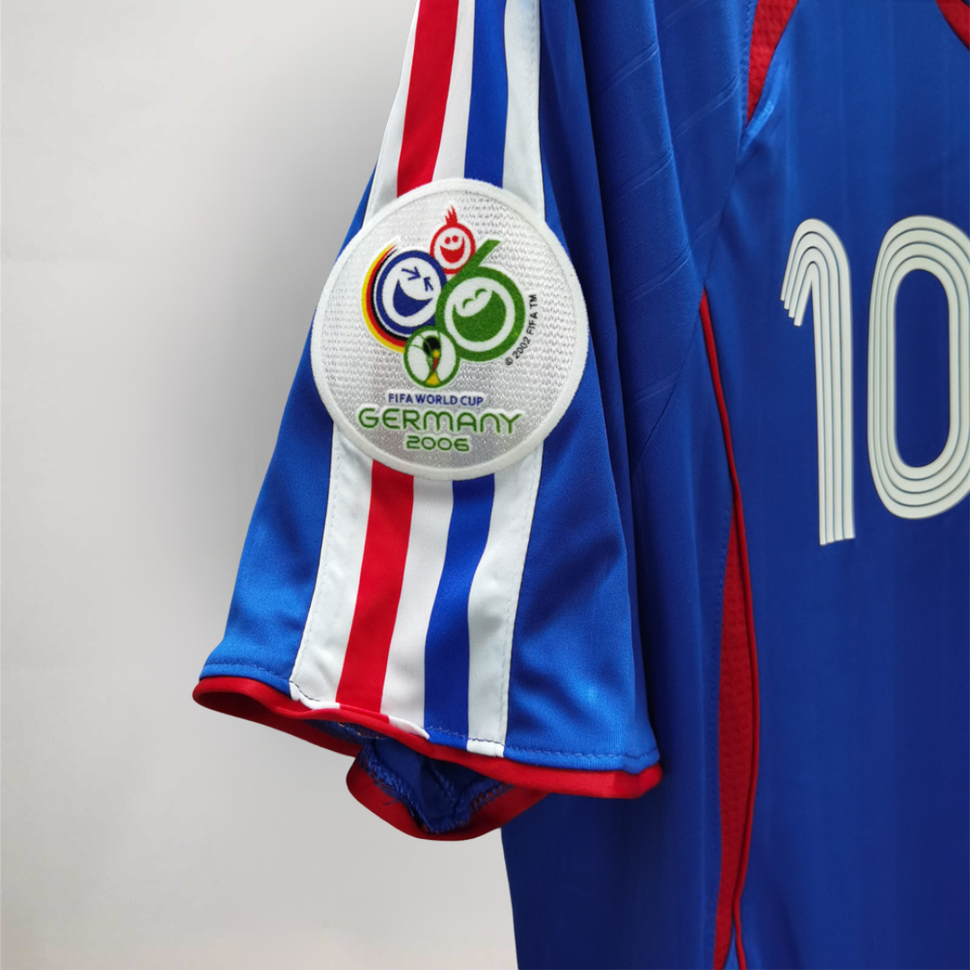 Zidane France 2006 Home Jersey