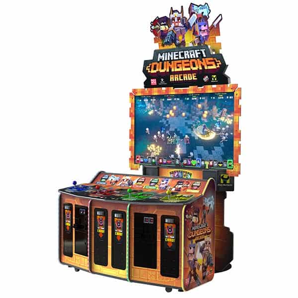 Raw Thrills Minecraft Dungeons Arcade