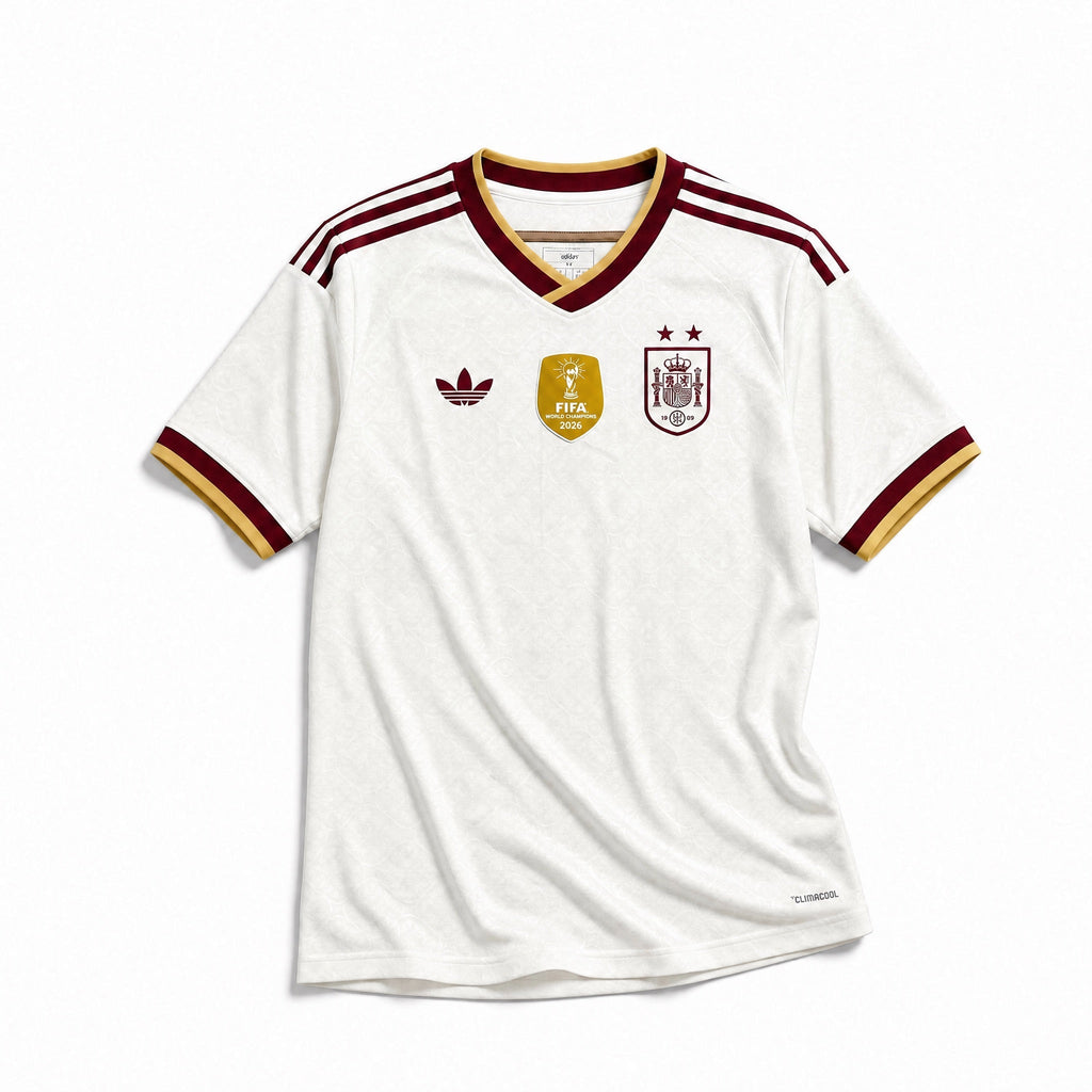 Spain Jersey "CHAMPIONS" Away 2026