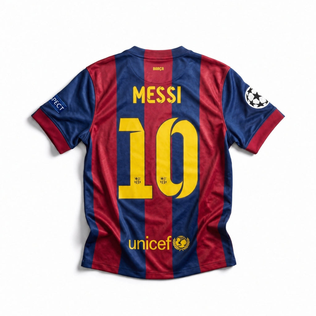 Messi Barcelona Home Jersey Final UCL 2014/15 — image 1