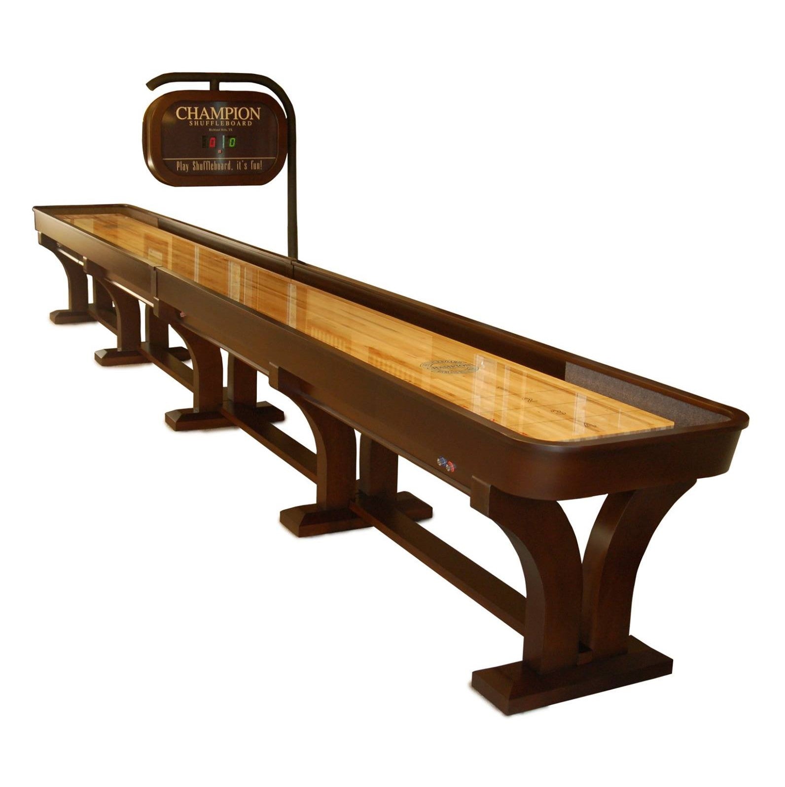 Venetian Shuffleboard Table - Old-World Elegance with Champion’s Signature Playfield