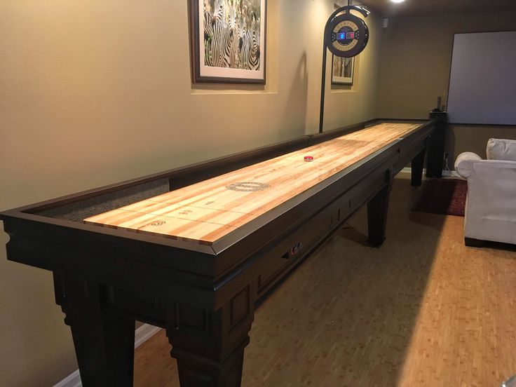 Worthington Shuffleboard Table - Italian Gothic Elegance with Champion’s Signature Playfield