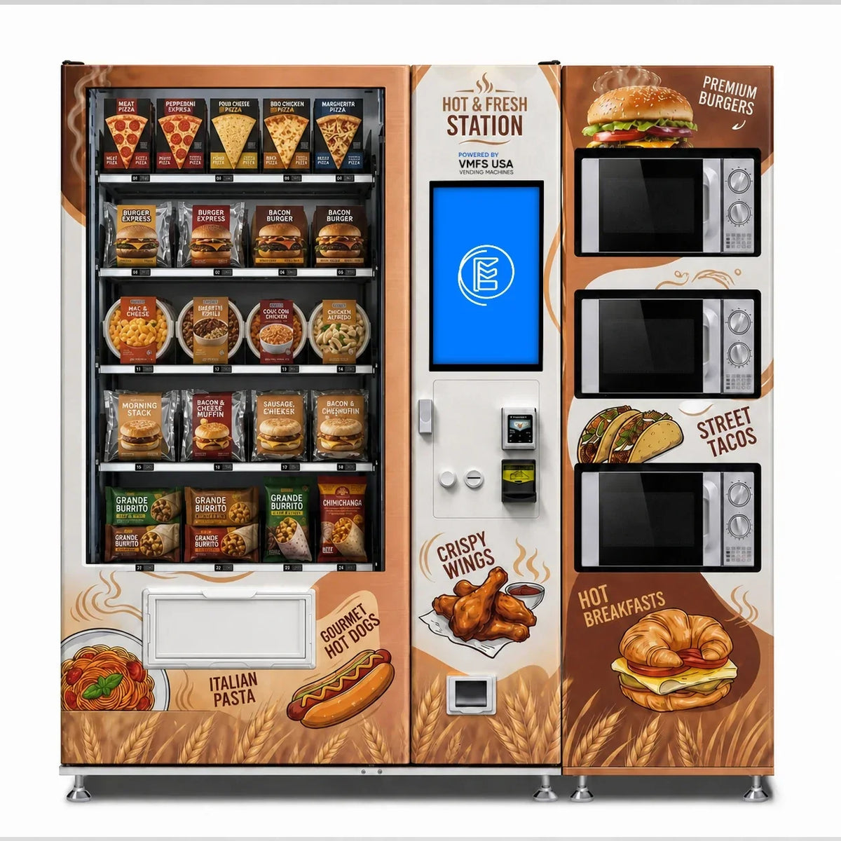 Hot Foods Vending Machine