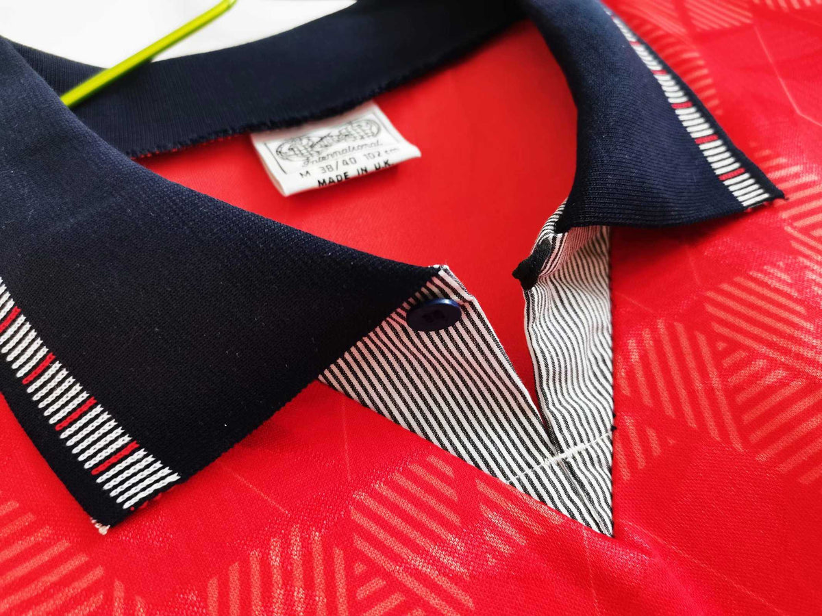 England Away Jersey Red 1990 — image 5